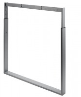 HETTICH 9133025 stolová podnož se 2 hranatými nohami 680-820 mm