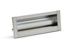 TULIP Úchytka Concava 96 zápustná chrom matný