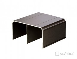 SEVROLL 03119 Gemini horní vedení 1,7m oliva tmavá kartáčovaná