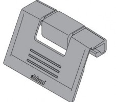 BLUM ZIF.80M5 Antaro, úchyt vnitřní zásuvky, bílošedá