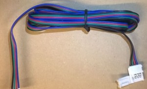DL připojovací kabel RGB LED pásek bez pinů