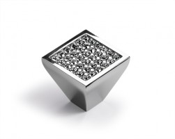 HETTICH 9113699 Knobka LODI 25x25 mm chrom lesklý