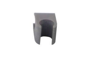 StrongBox spojka křížová, kulatý reling, šedá