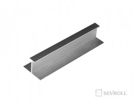 SEVROLL 00199 spojovací lišta H08/18 3m stříbrná