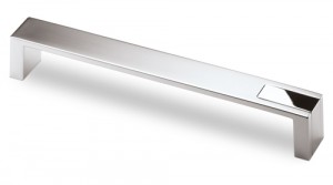 HETTICH 9105737 Úchytka Intra 192 chrom matný/chrom lesklý