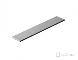 SEVROLL 02293 okrasná lišta S20 3m stříbrná