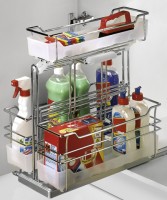 HETTICH 49087 Portero 3 výsuvný koš pod dřez