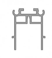 TERNO horní vedení 2300/A elox 2,5m