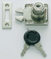 SISO 855 zámek roletový stejný klíč nikl
