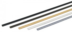 HETTICH 61546 SlideLine 55 horní/spodní vedení 4000mm plast šedá