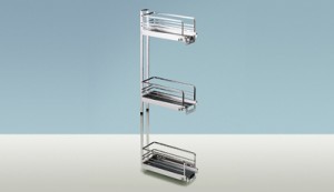 HETTICH 13936 Čelní výsuv 2 police, SiSy