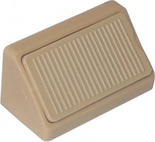 Úhelník spojovací plastový dvojitý 42mm jabloň