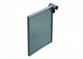 StrongBox dělící panel na kulatý reling, šedá