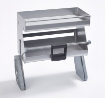 KES 021712 iMove, set se dvěmi policemi, 600mm, šedá