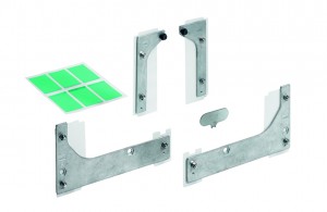 HETTICH 9184566 SlideLine M adaptéry pro nalepení