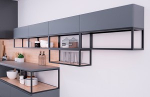 Modulární systém QB Police it 400/250/350-jednopolice černá