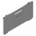 BLUM ZA4.5400.BT vnitřní krytka MERIVOBOX, vyražené logo BLUM, šedá, IG-M