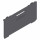BLUM ZA4.5400.BT vnitřní krytka MERIVOBOX, vyražené logo BLUM, tmavě šedá, OG-M