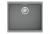 StrongSinks S3 Dřez granit Hron 530 530x460mm bez odkapu šedá
